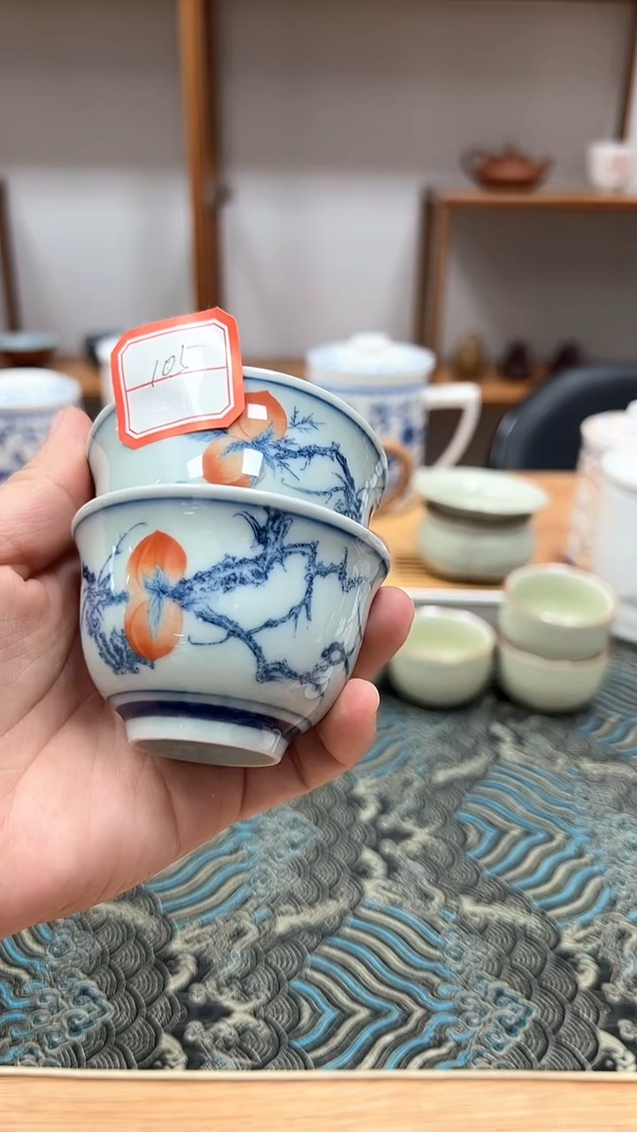 德化陶瓷茶具2个装105