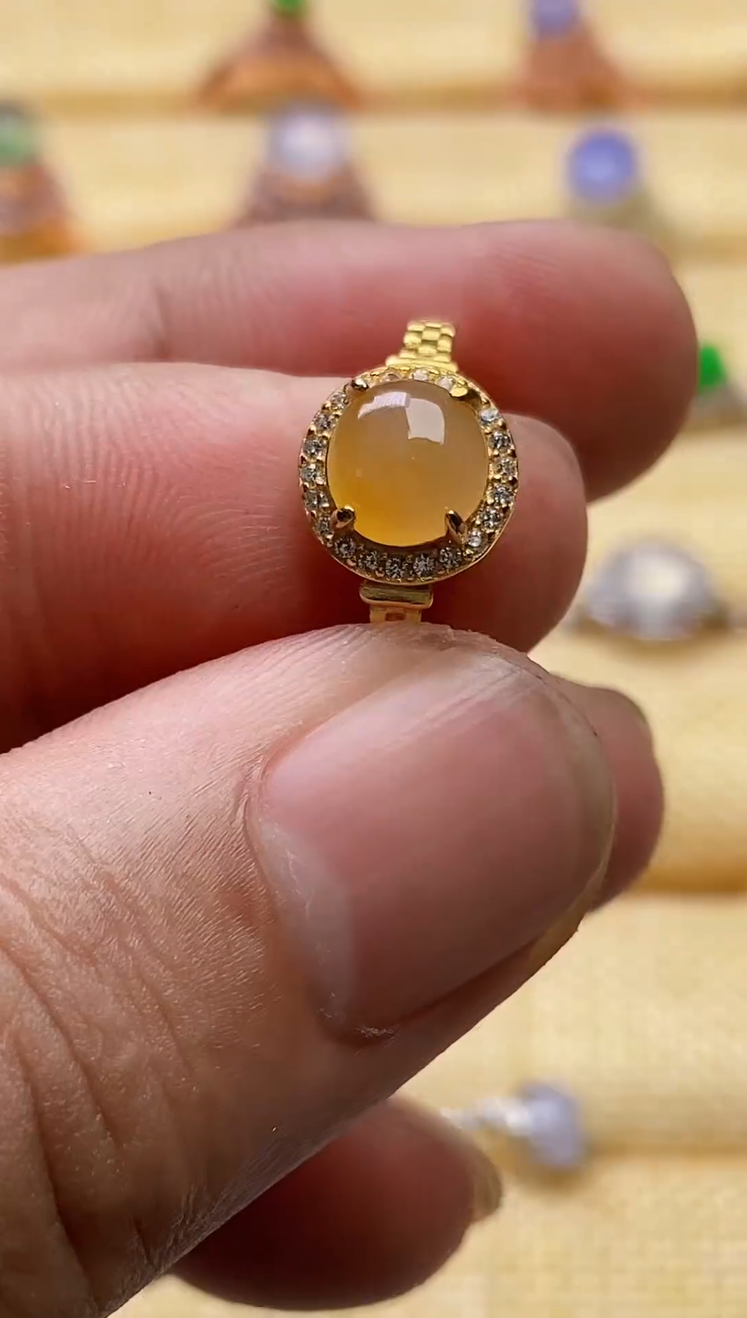 【闪购商品】翡翠戒指银S925镶嵌0000