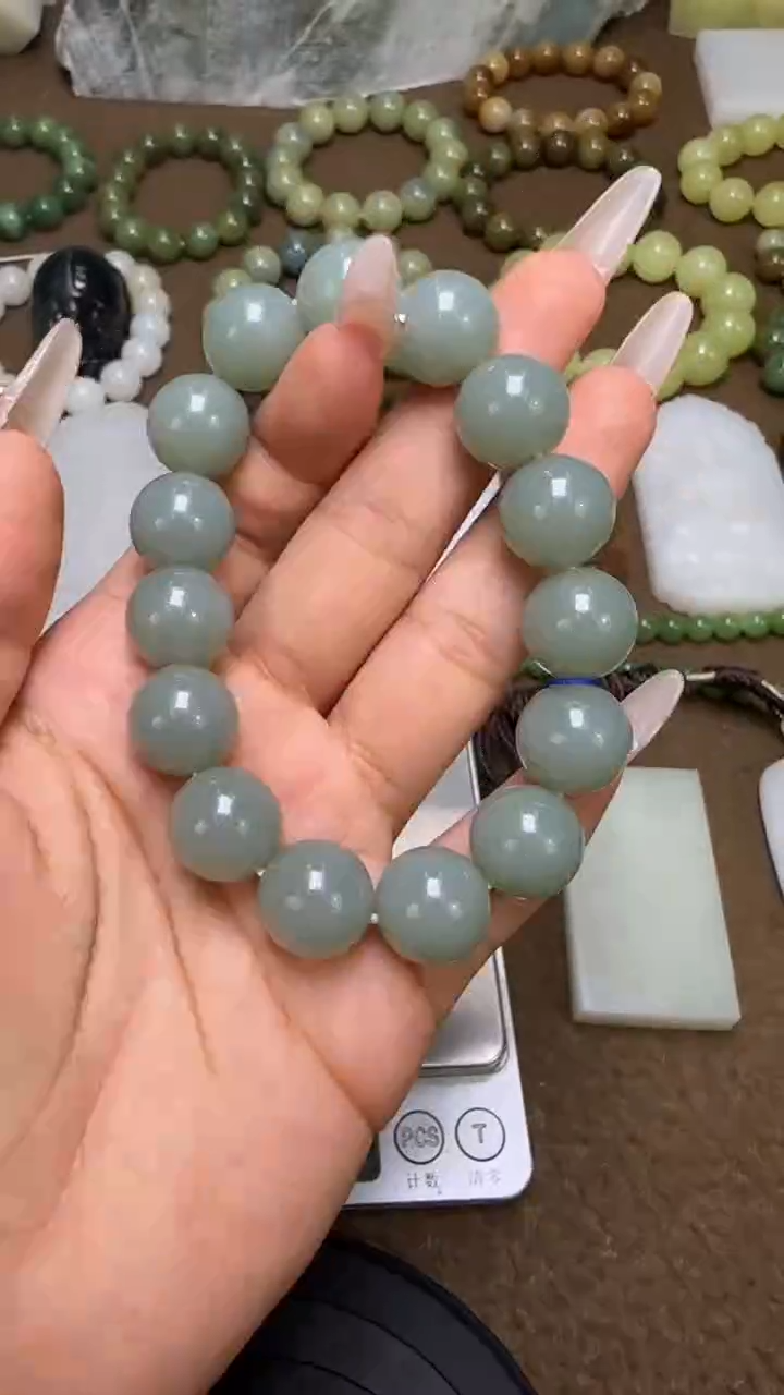 手串未镶嵌和田玉手串