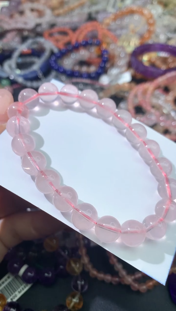 未镶嵌手链烟晶手串