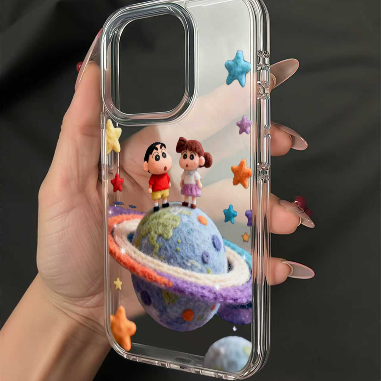 星球小新适用苹果iPhone17pro14小米15promax华为p80手机壳创意xr