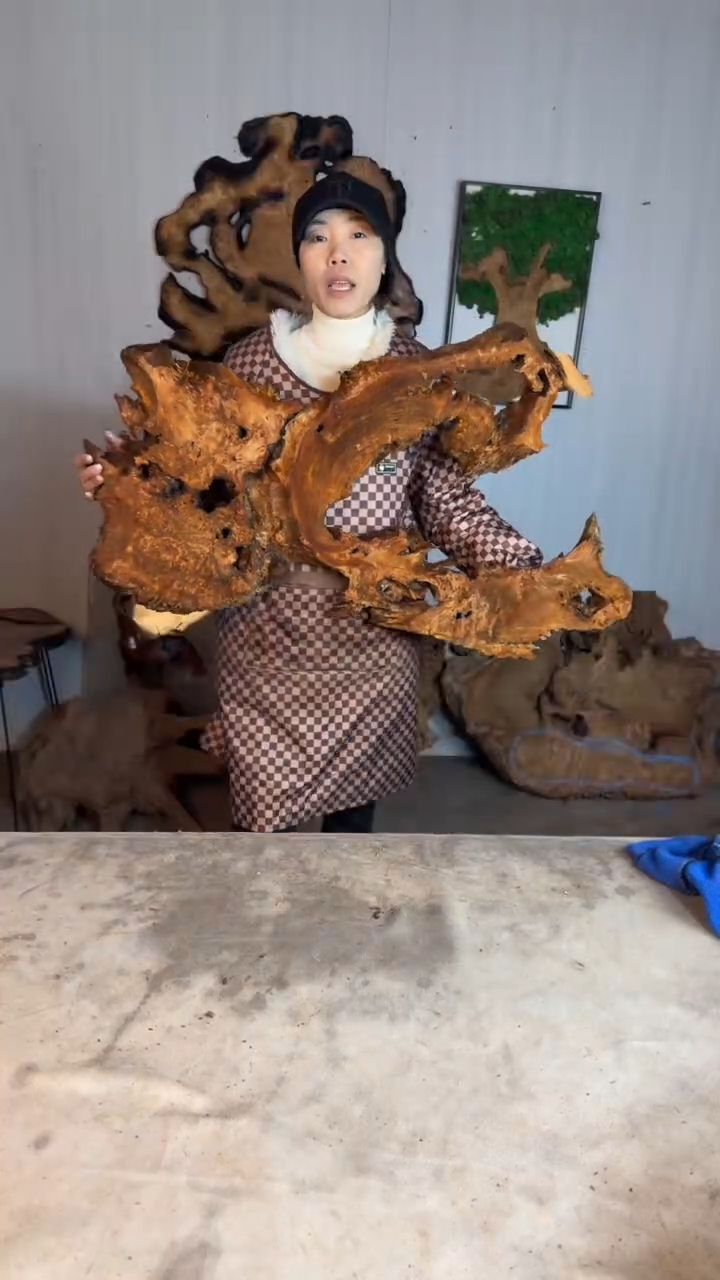 香杉木木头款杉木瘤挂件【原料】018