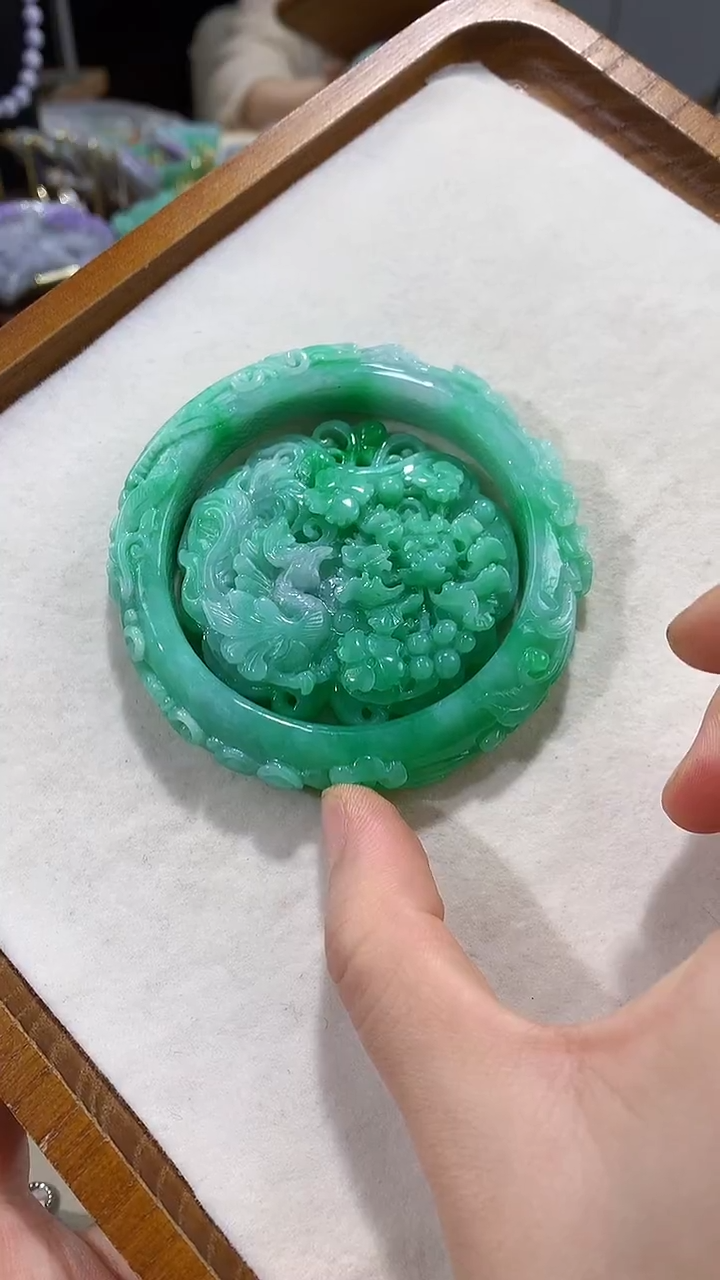 未镶嵌手镯翡翠套镯58