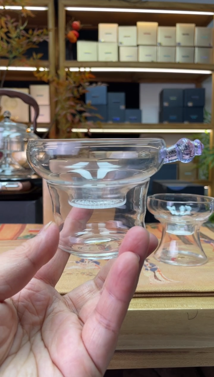 【闪购商品】禾器/奉珠激光打孔茶漏/透紫金