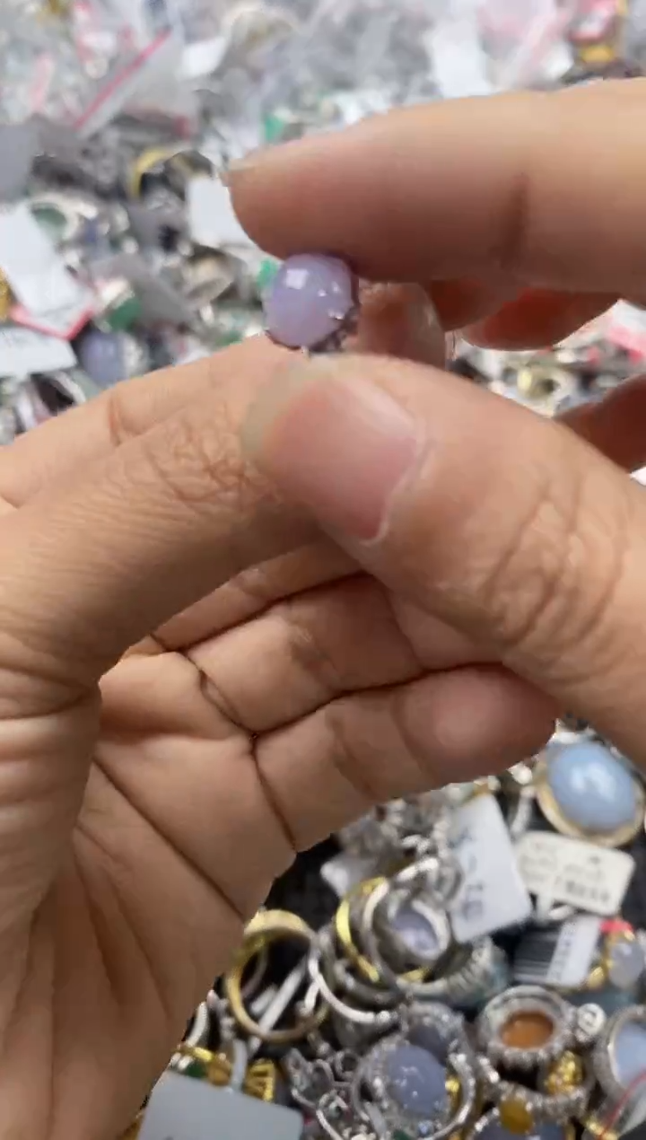 银S925镶嵌戒指翡翠777                3