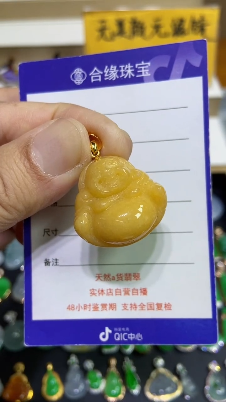 【闪购商品】翡翠颈饰未镶嵌佛公
