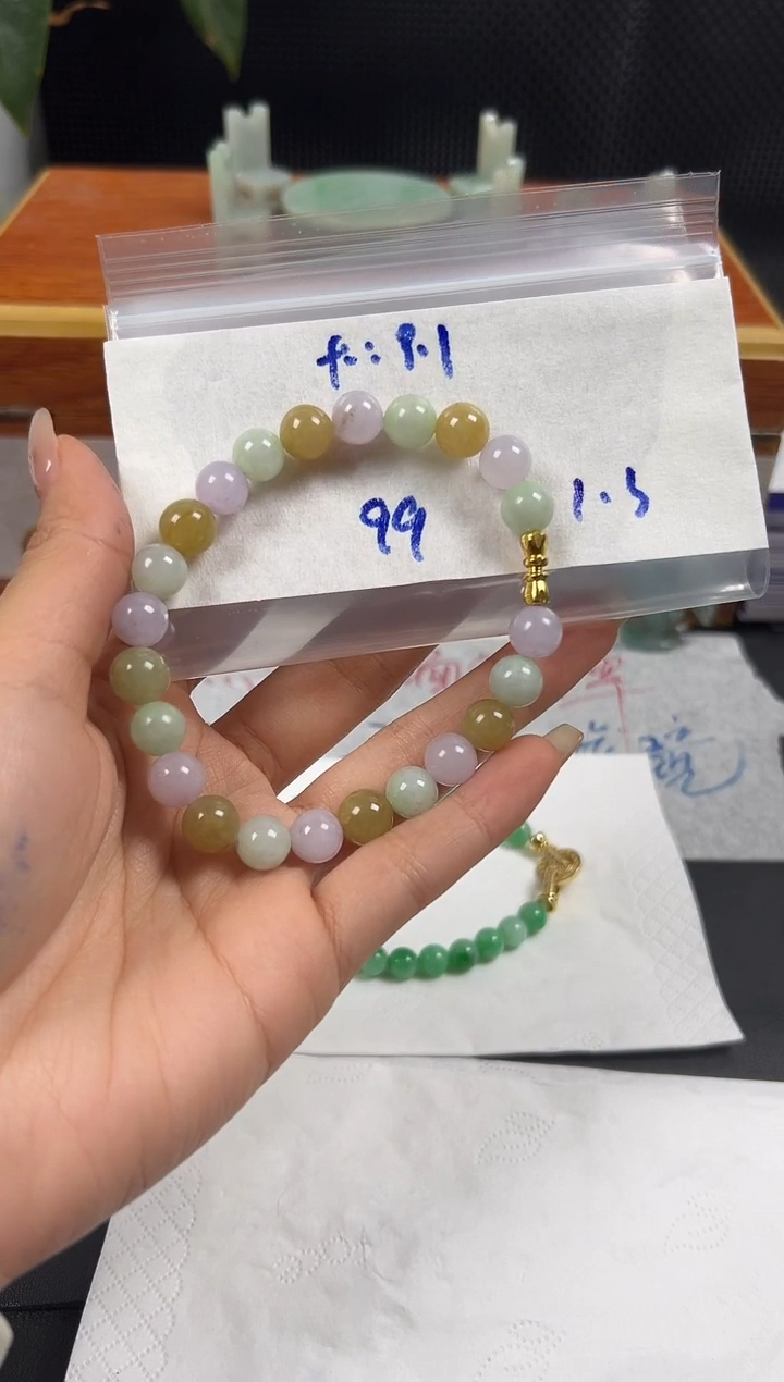 未镶嵌定制翡翠翡翠毛货抛光多样性发货拍一发一