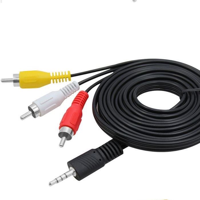 一分三AV线AV转接头中国AV线高清数据线线材转换线