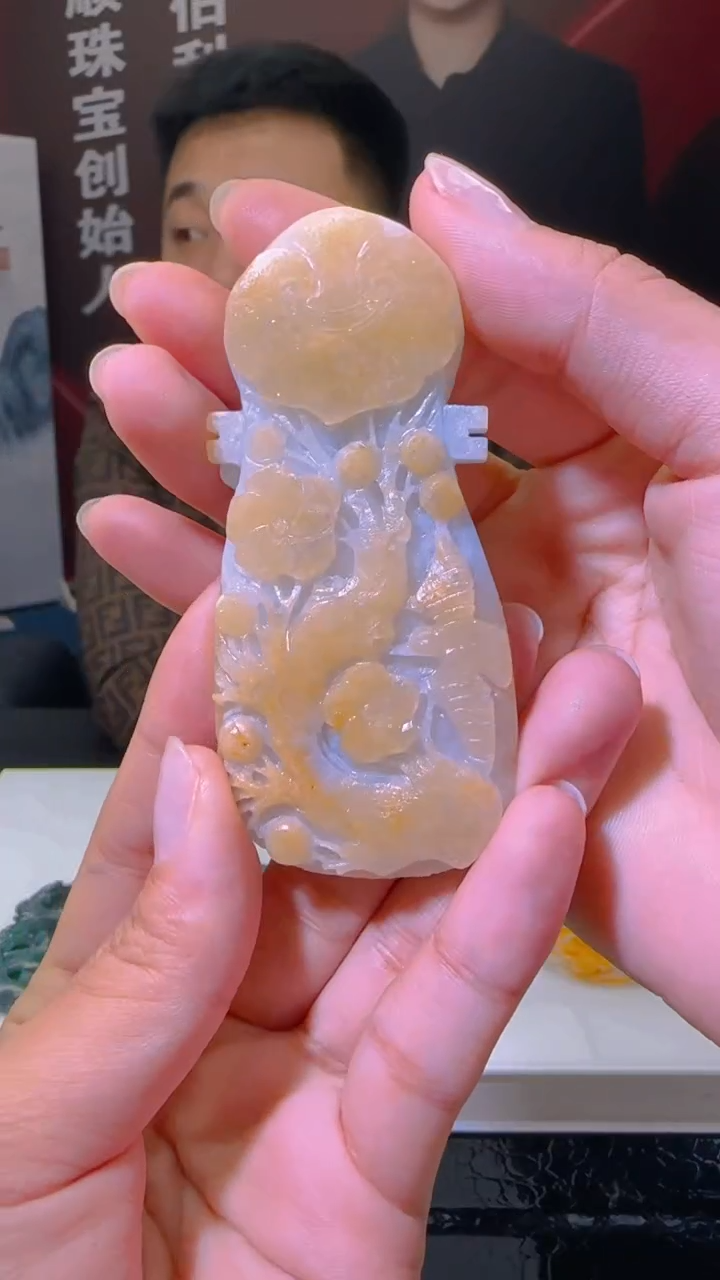 【闪购商品】定制翡翠未镶嵌L-@@CQ3403