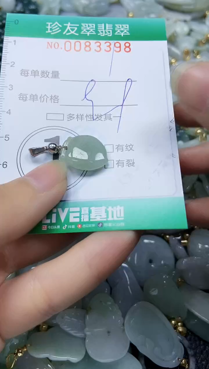 【闪购商品】翡翠颈饰未镶嵌闪购0083398