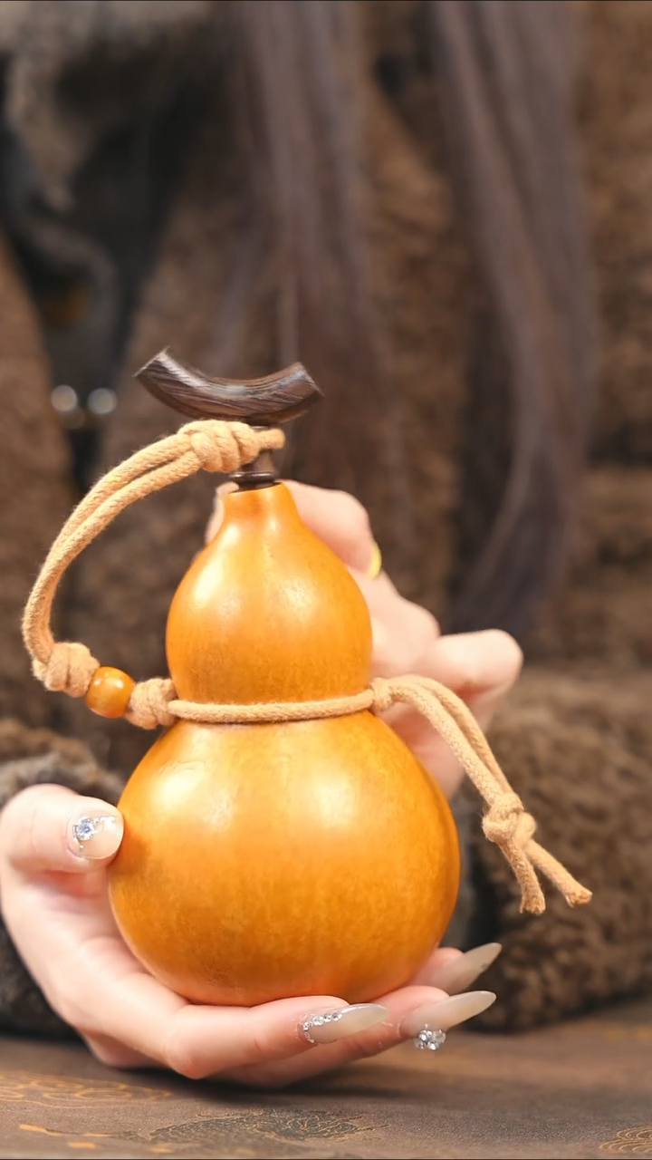 【闪购商品】XH274大漆酒葫芦不包手串及旋转底座