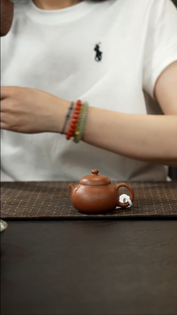 茶壶紫砂桃花泥文旦壶80cc