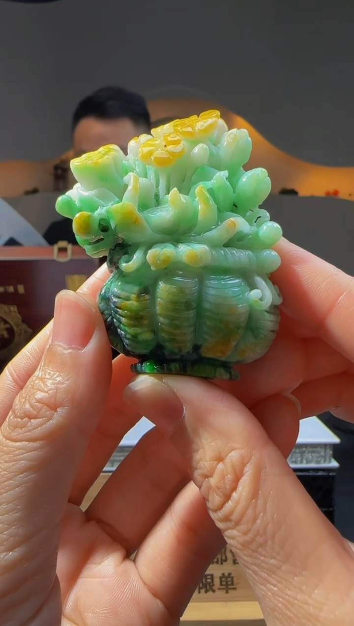 【闪购商品】定制翡翠未镶嵌Q02906翡翠毛货