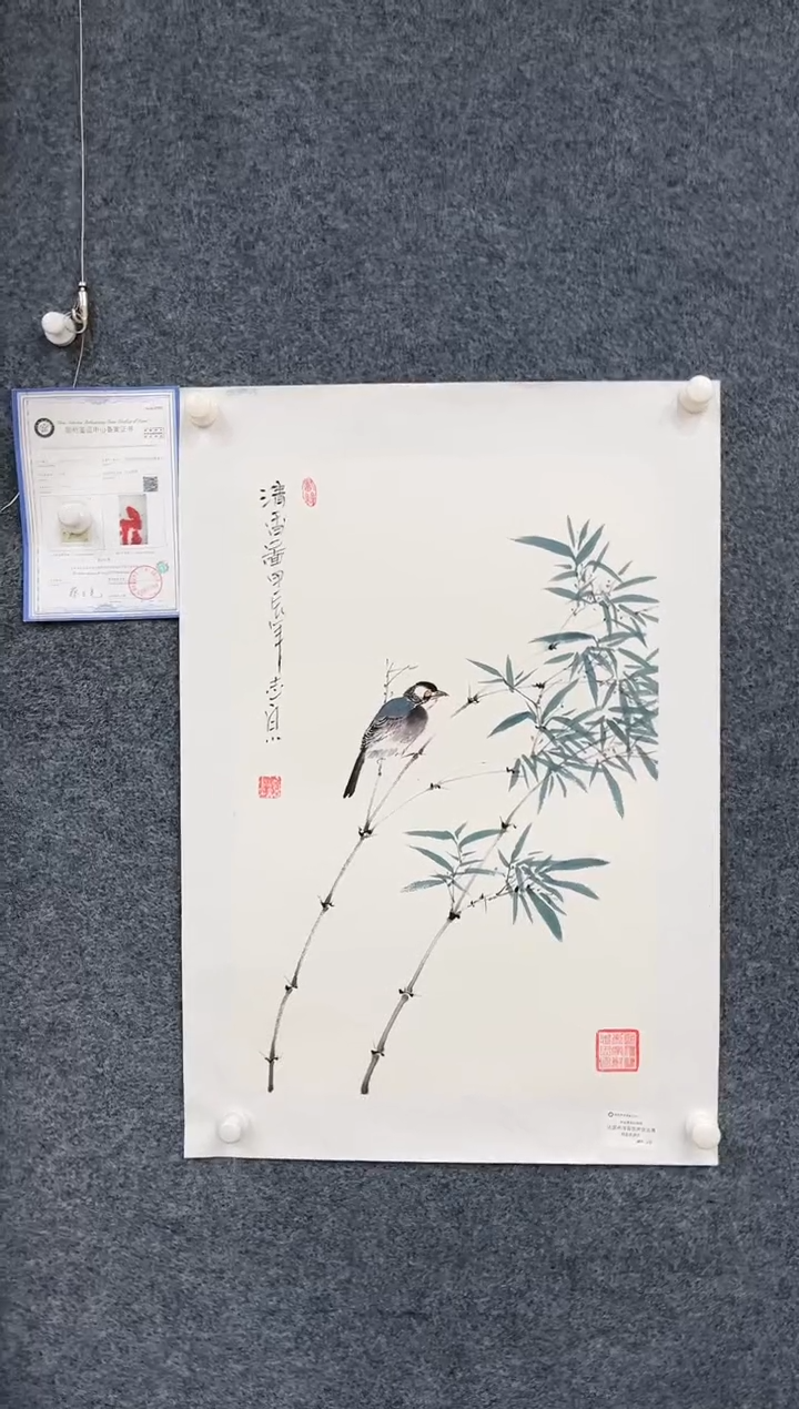 【闪购商品】国画2.5-艺术-郑志宗-卢浮宫原作-06