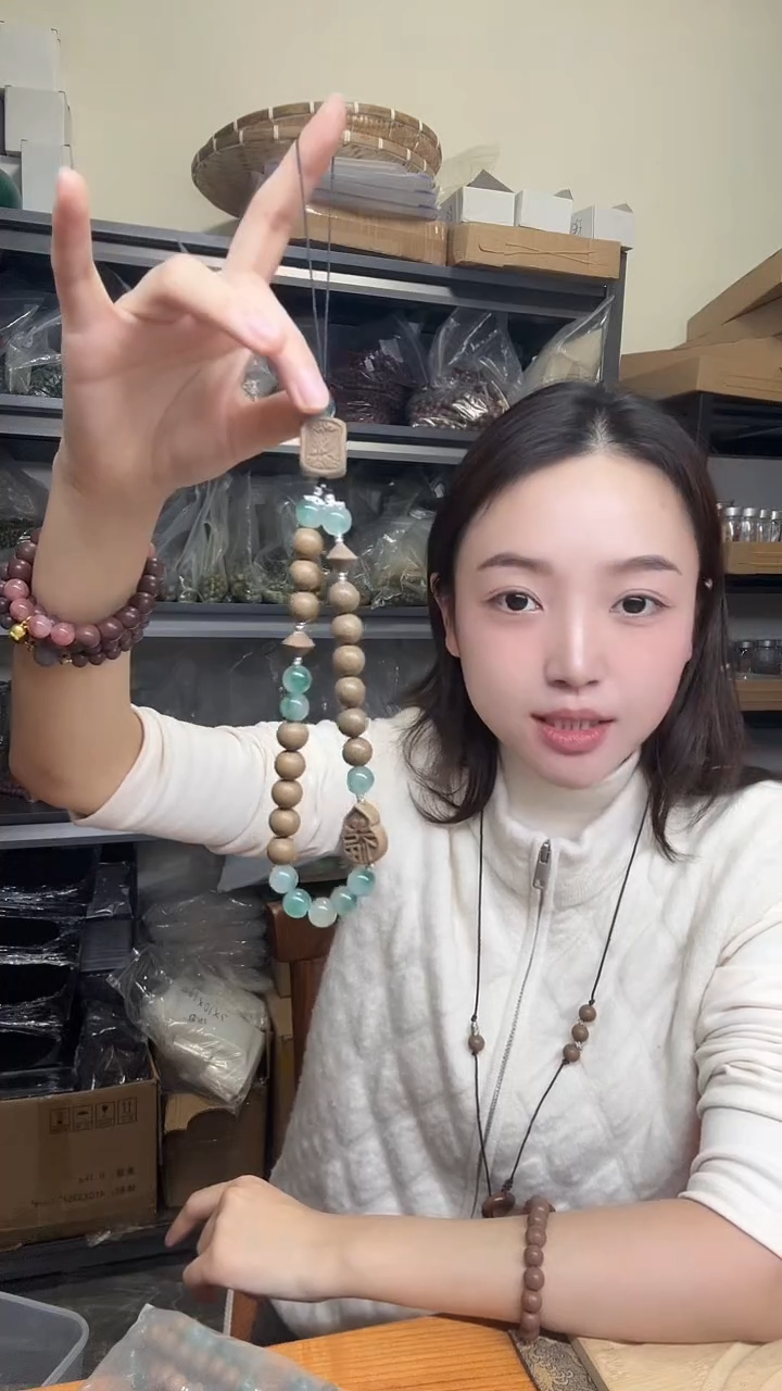 泥塑避疫灵嗅2合一合香挂