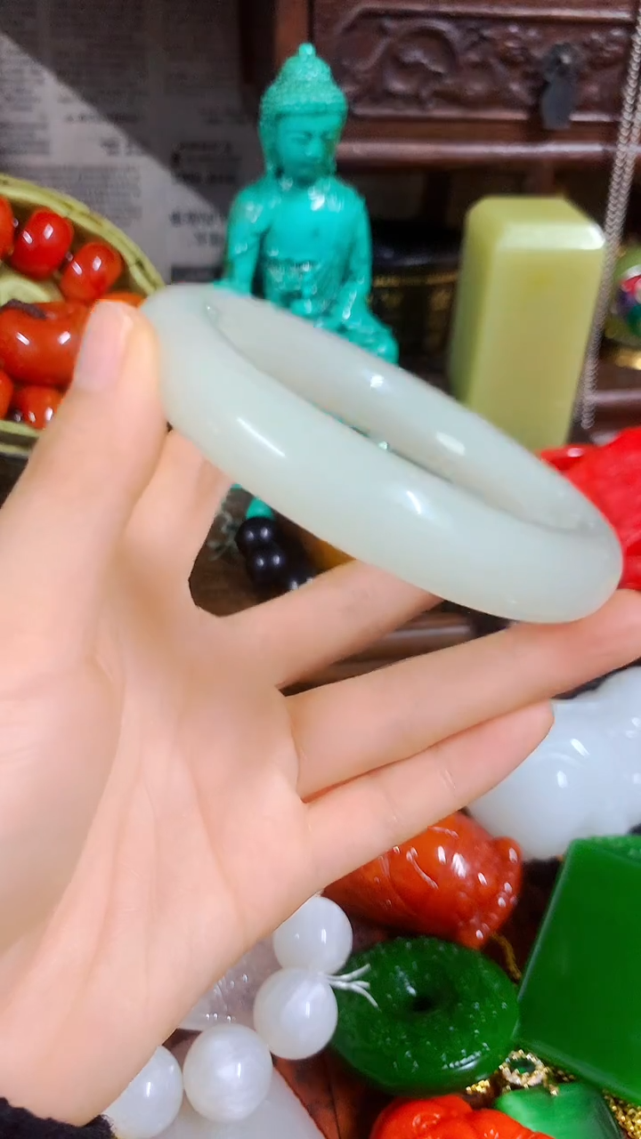 【闪购商品】和田玉手镯未镶嵌主播推荐主播推荐