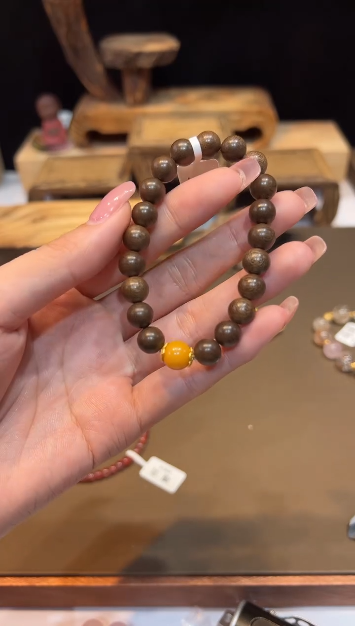 手链琥珀未镶嵌手饰@@