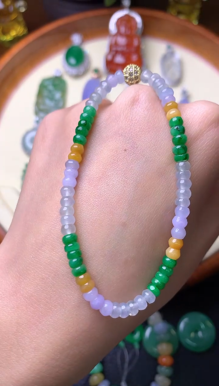 【闪购商品】翡翠手链未镶嵌手串