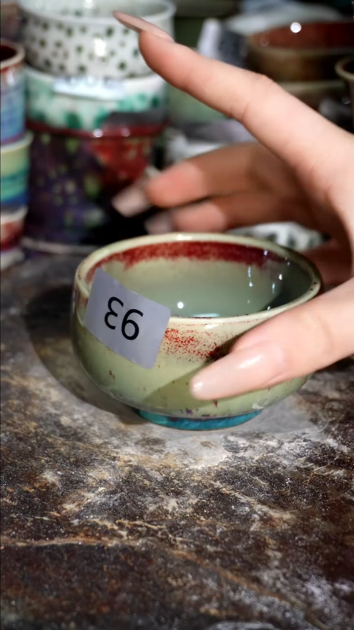 摆件精品窑变钧瓷茶器