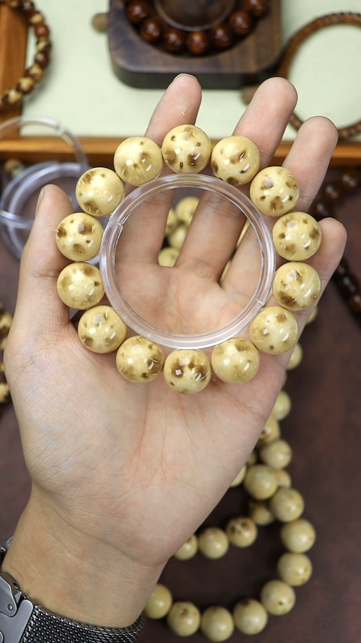 手串紫金鼠紫金鼠圆珠熊猫15MM