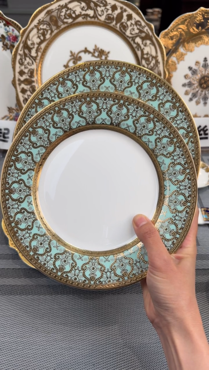 【闪购商品】瓷片8寸平盘2个  福利价