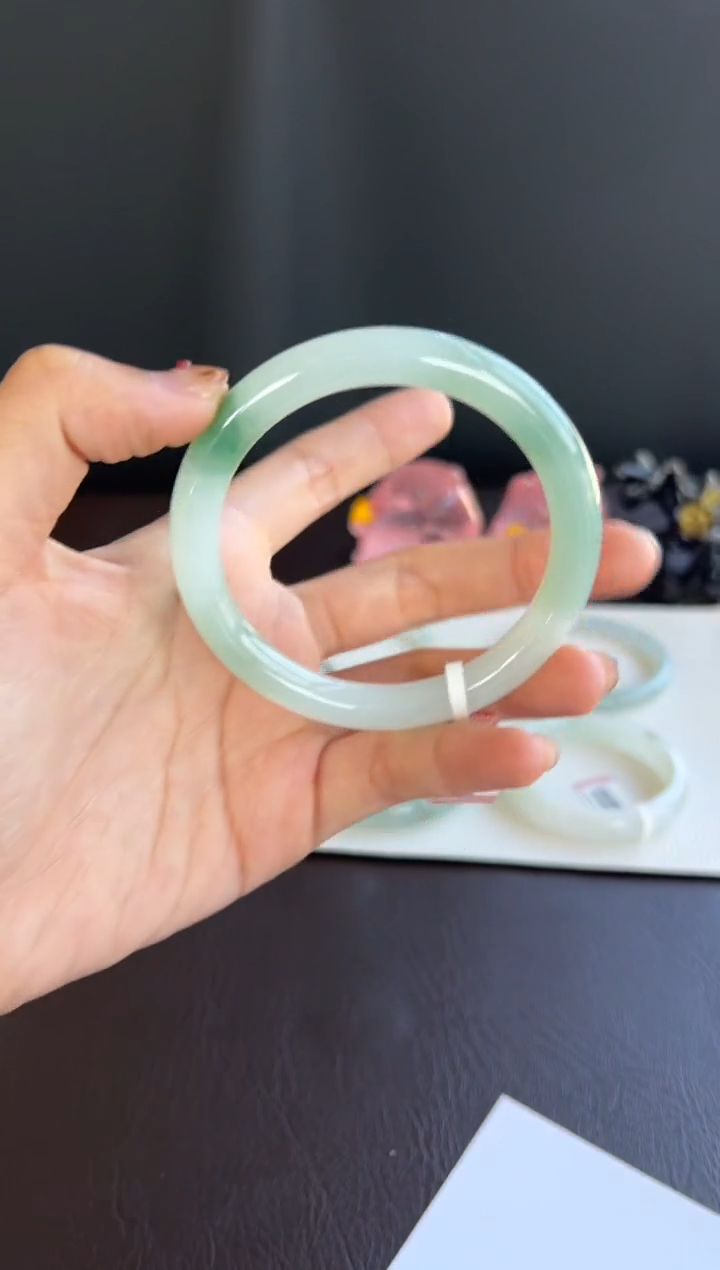 未镶嵌手镯翡翠10号59*8.7*8.8