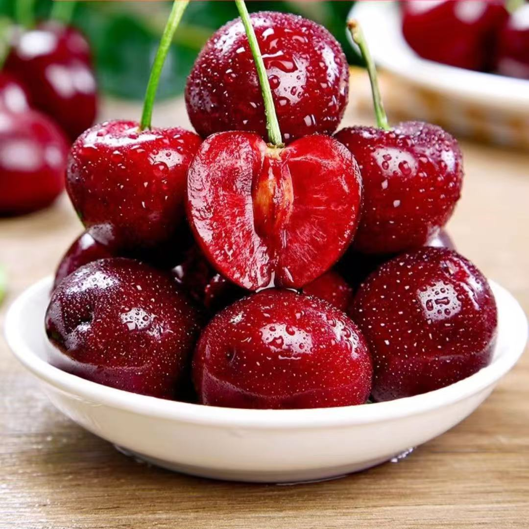 5JD桑提娜智利海运车厘子净果5斤内附果径卡顺丰次日达桑提娜樱桃智利共和国