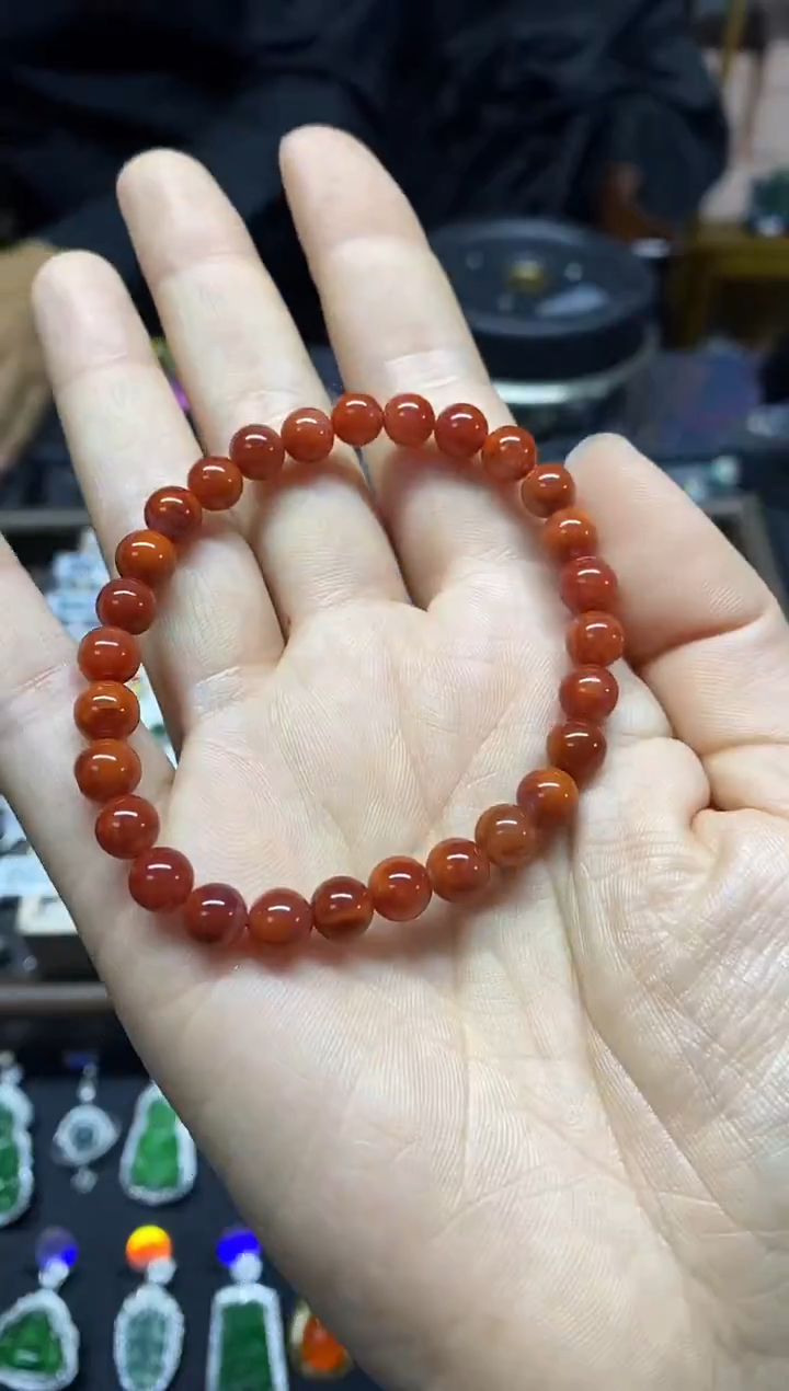 合金手链南红玛瑙W*咸手串