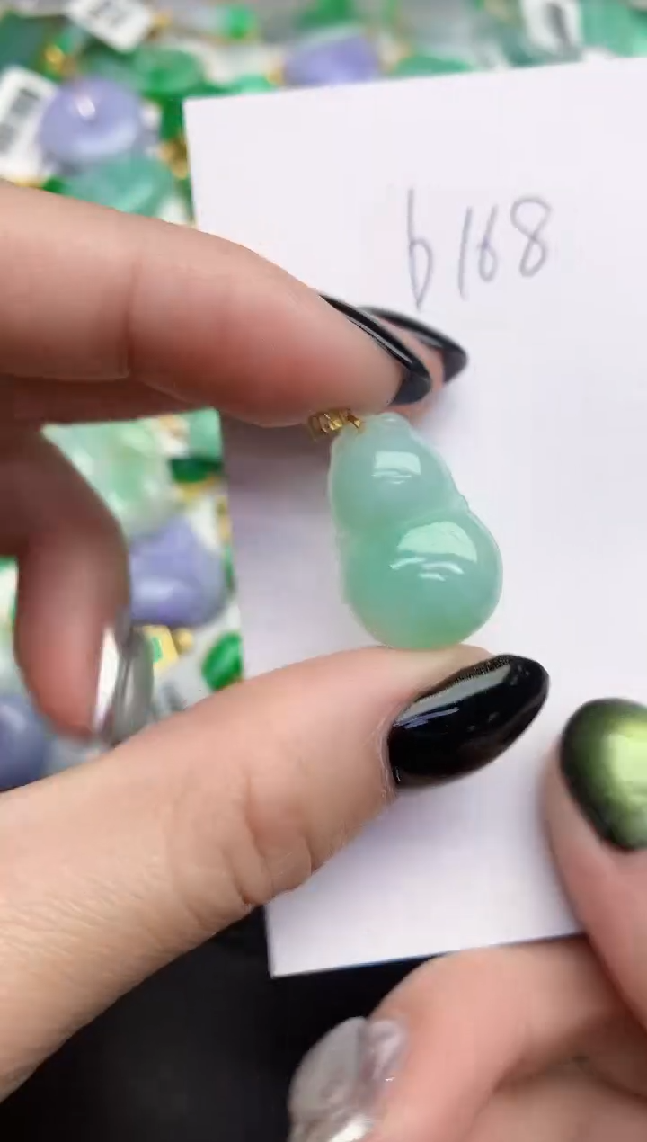 【闪购商品】翡翠颈饰18K金镶嵌0000000000