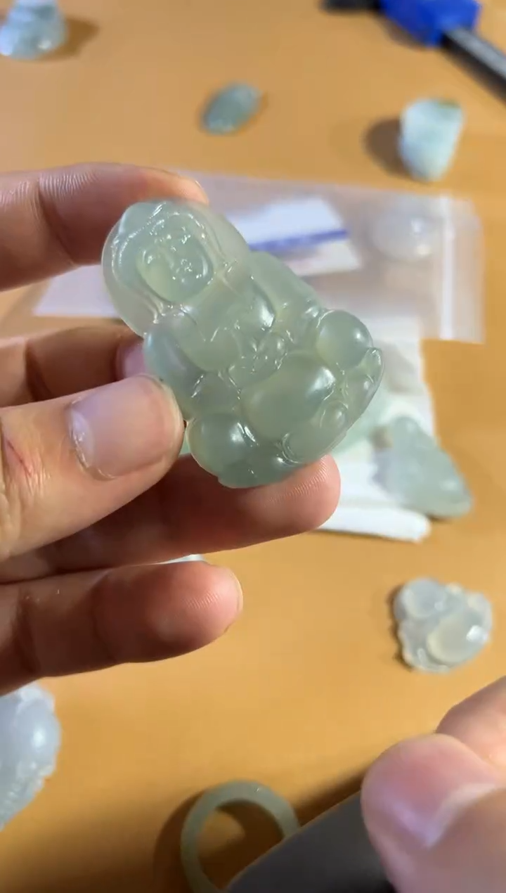 【闪购商品】定制翡翠未镶嵌观音