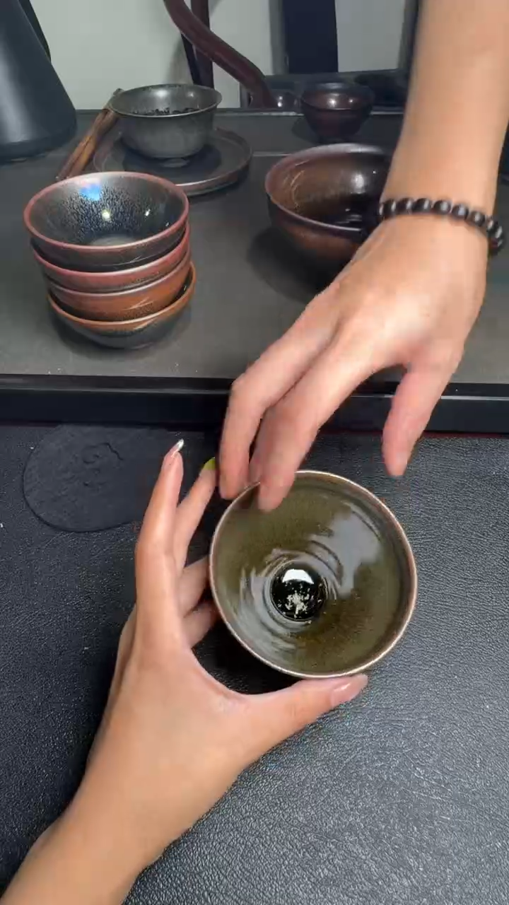 茶盏严柳忠龙窑柴烧230