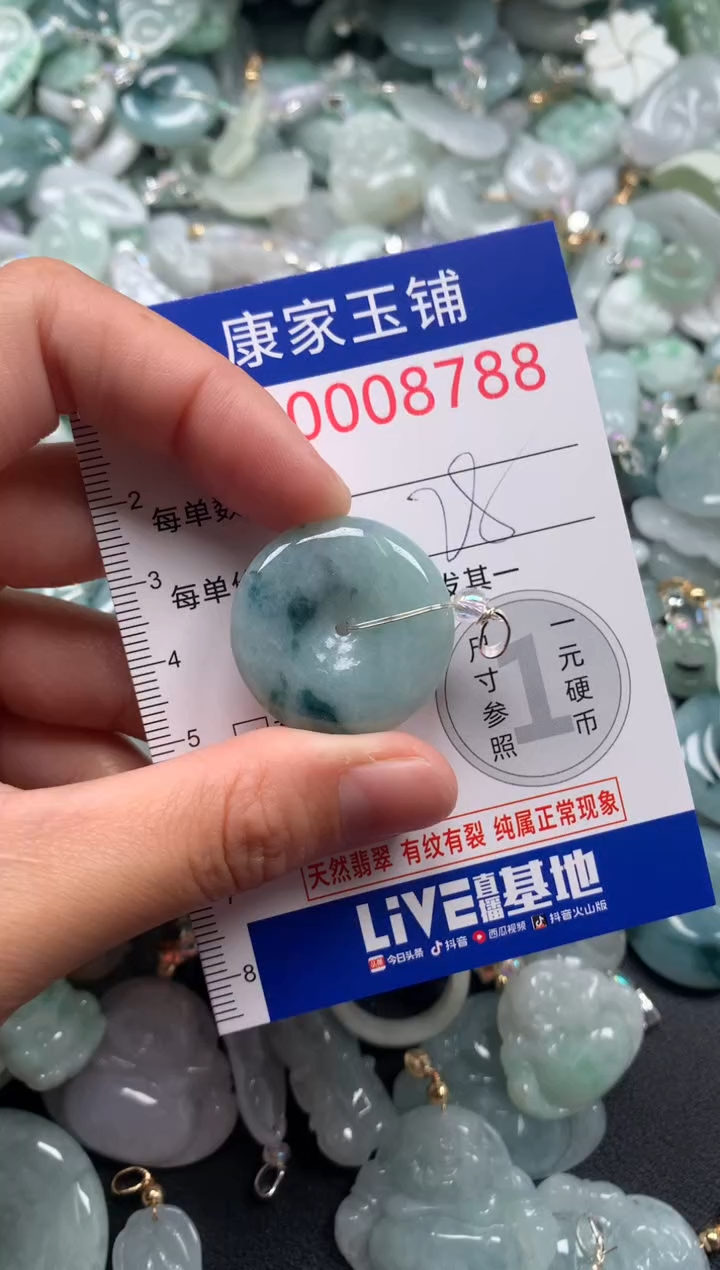 颈饰未镶嵌翡翠8788