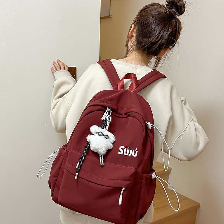 双肩包女日系ins简约小清新大学生书包韩版休闲百搭外出旅行背包