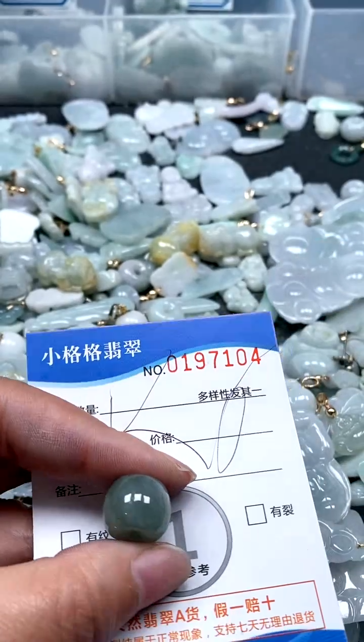 【闪购商品】翡翠颈饰未镶嵌闪购商品0197104