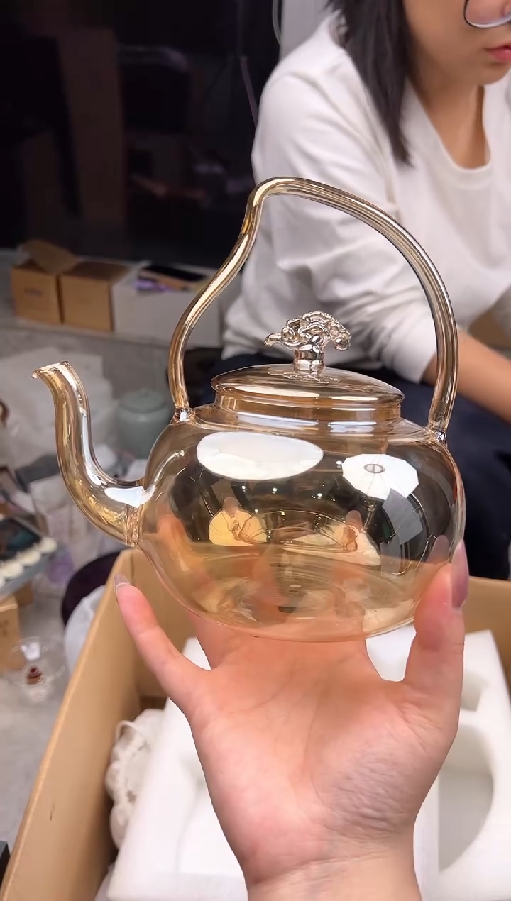 晶焱 蟠桃烧水壶   