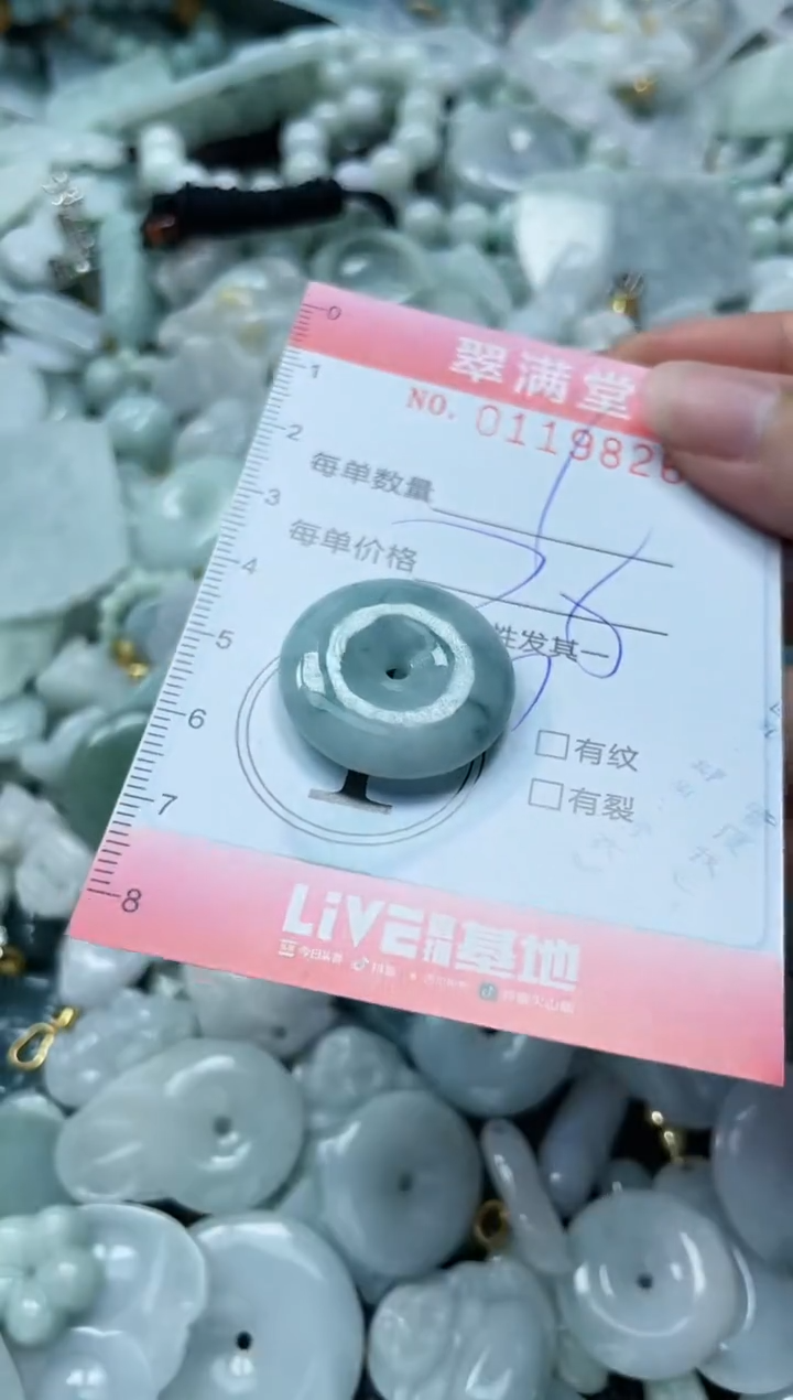 【闪购商品】翡翠未镶嵌颈饰闪购0119826