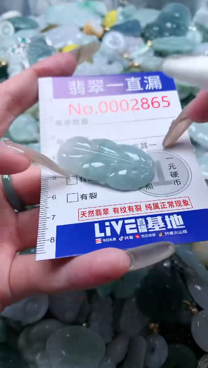 【闪购商品】翡翠吊坠(不含链)未镶嵌2865