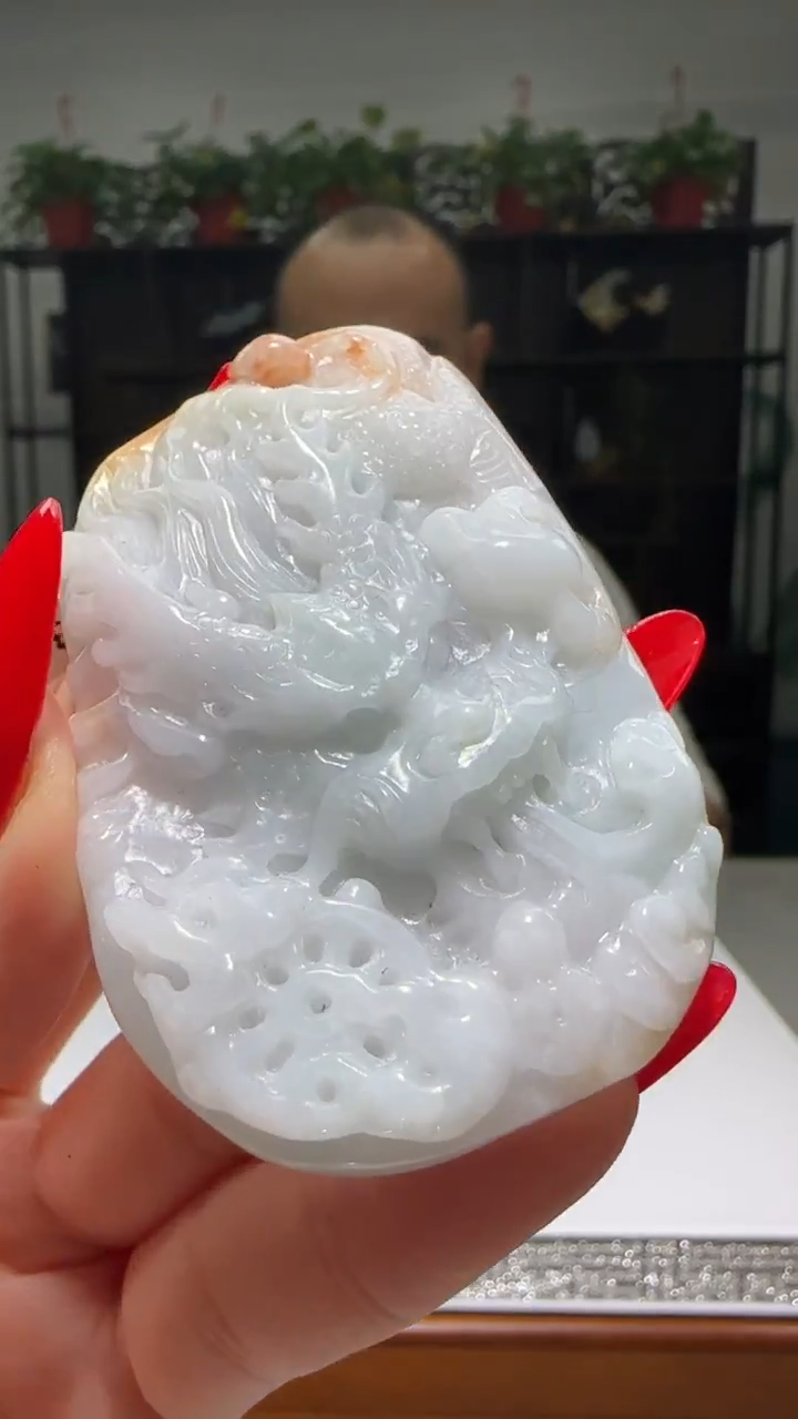 【闪购商品】翡翠颈饰未镶嵌天然翡翠A货吊坠