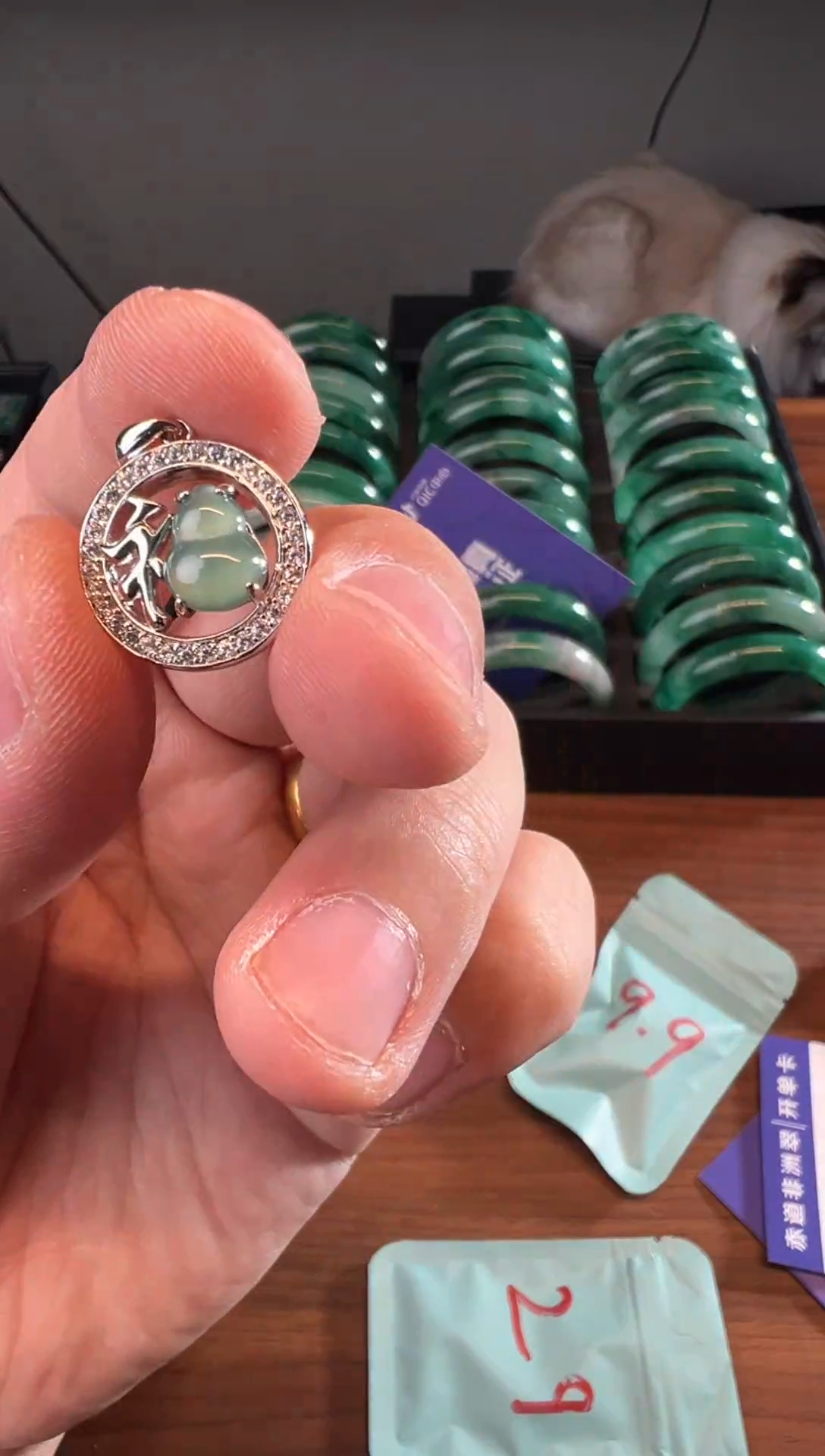 天然A货翡翠玉石37