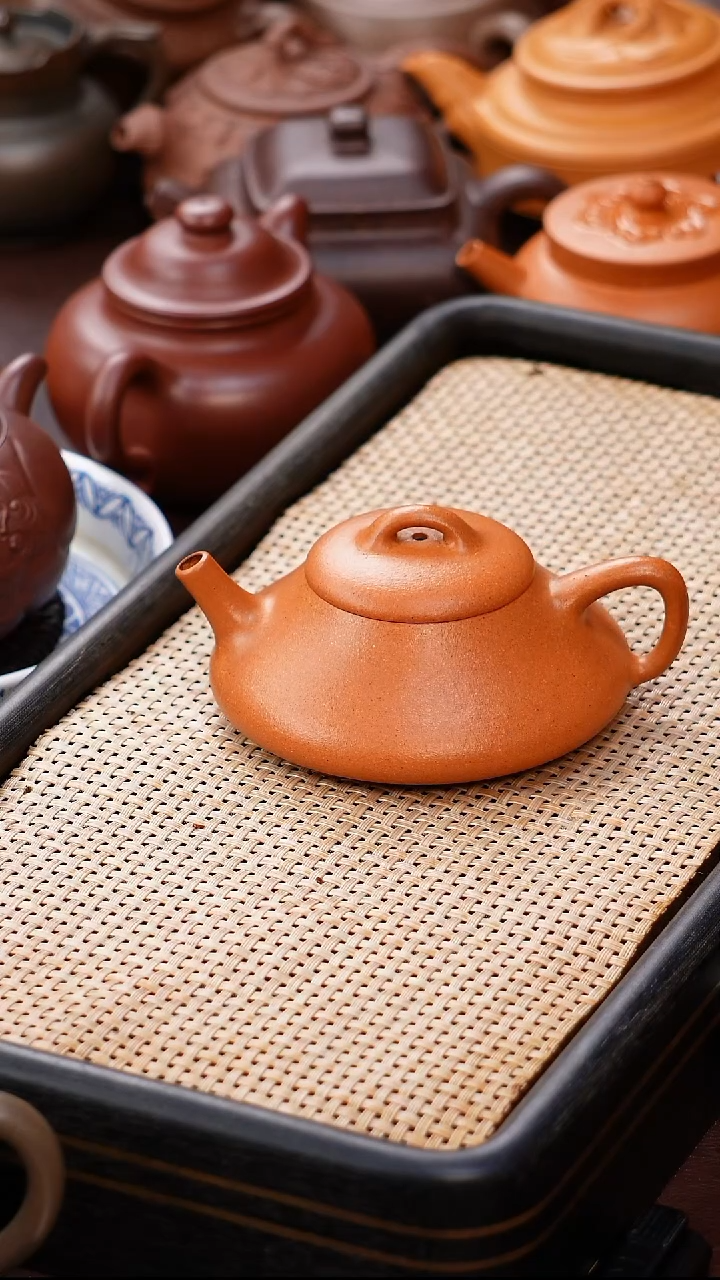 茶壶紫砂微瑕全手工澜瓢150CC