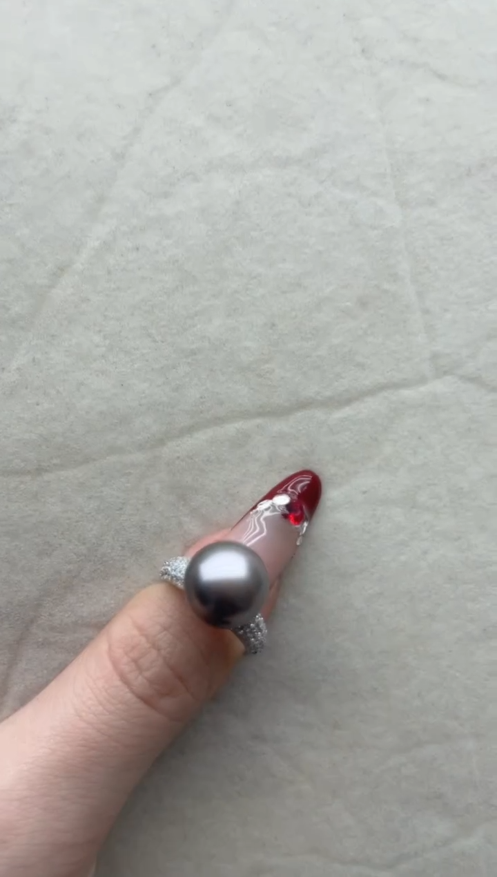 【闪购商品】海水珍珠戒指银S925镶嵌A96