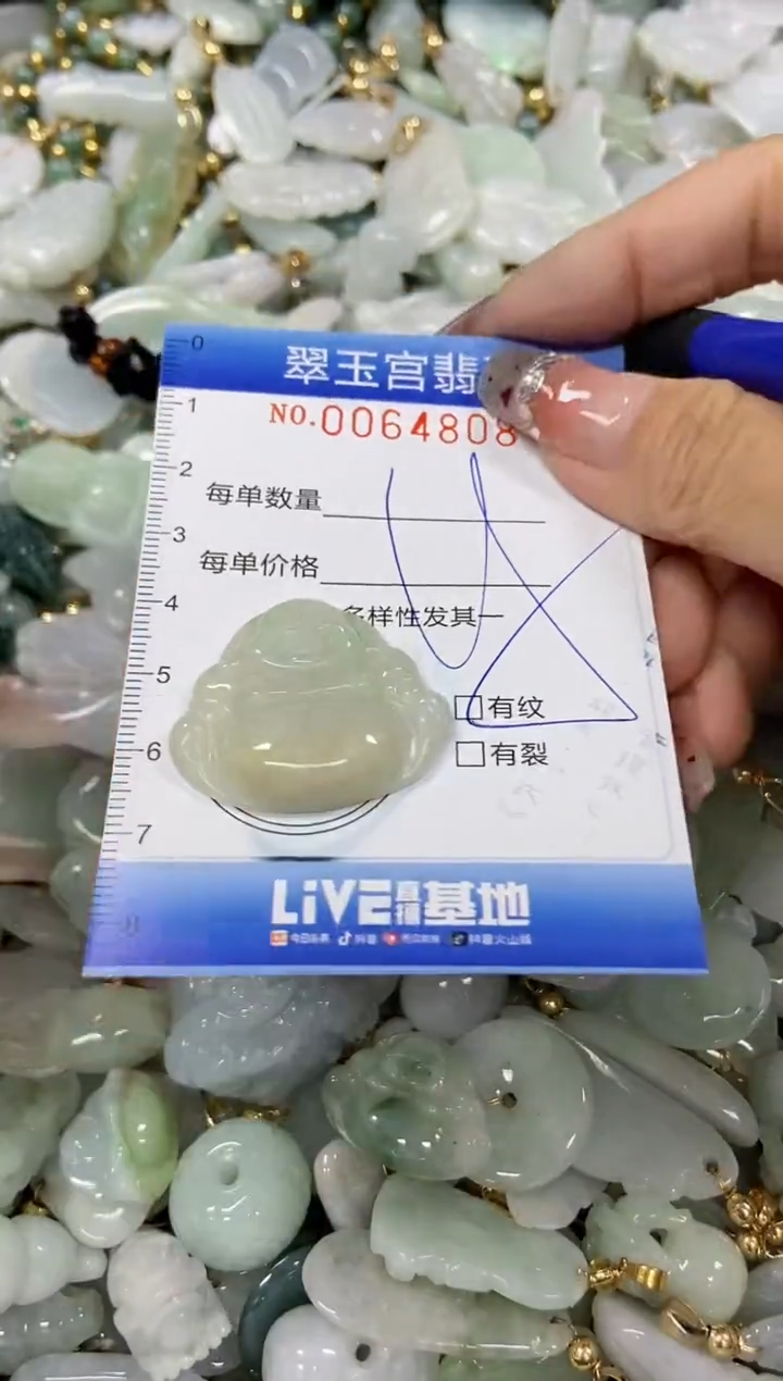 【闪购商品】翡翠颈饰未镶嵌闪购商品0064808