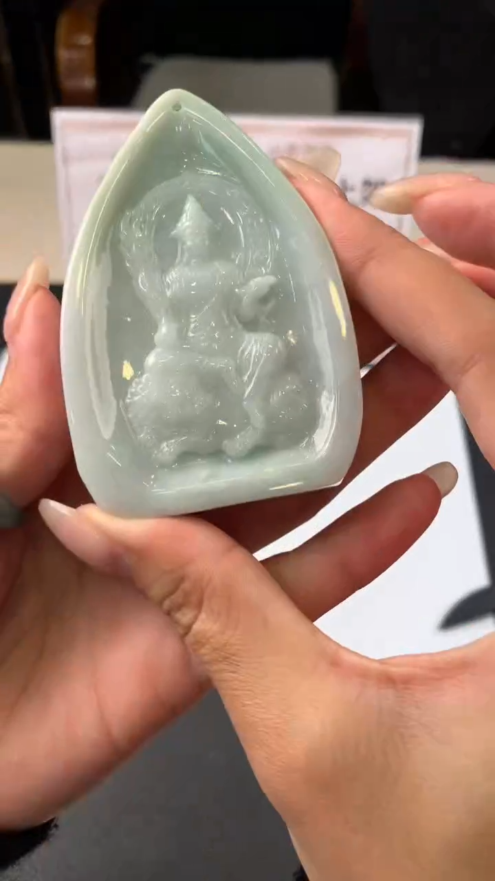 【闪购商品】定制翡翠未镶嵌不退不换CMH1件-A