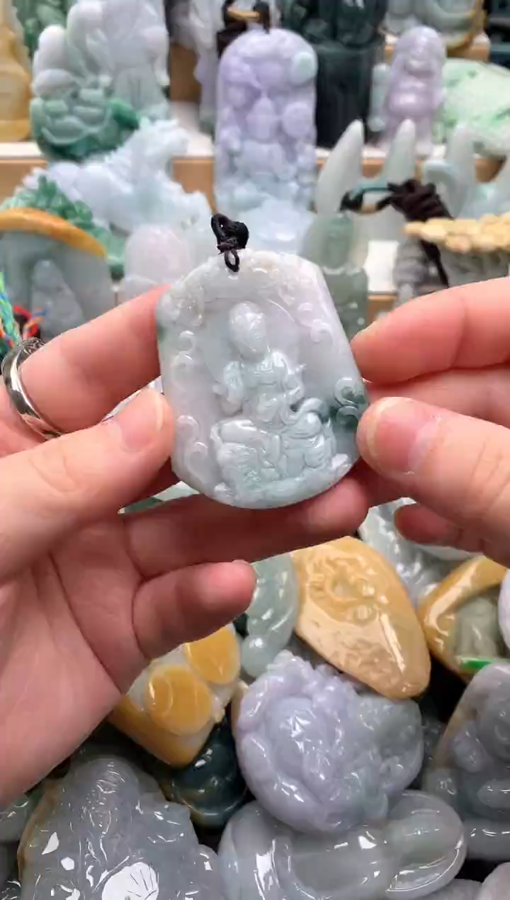 吊坠(不含链)未镶嵌翡翠1
