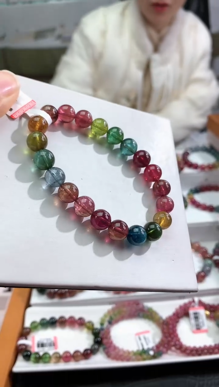 【闪购商品】碧玺手链未镶嵌多样性发一条