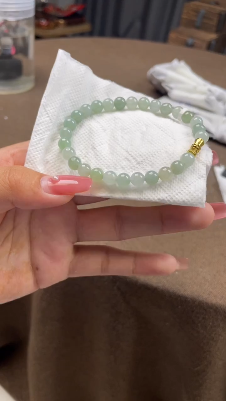 未镶嵌手链翡翠手串