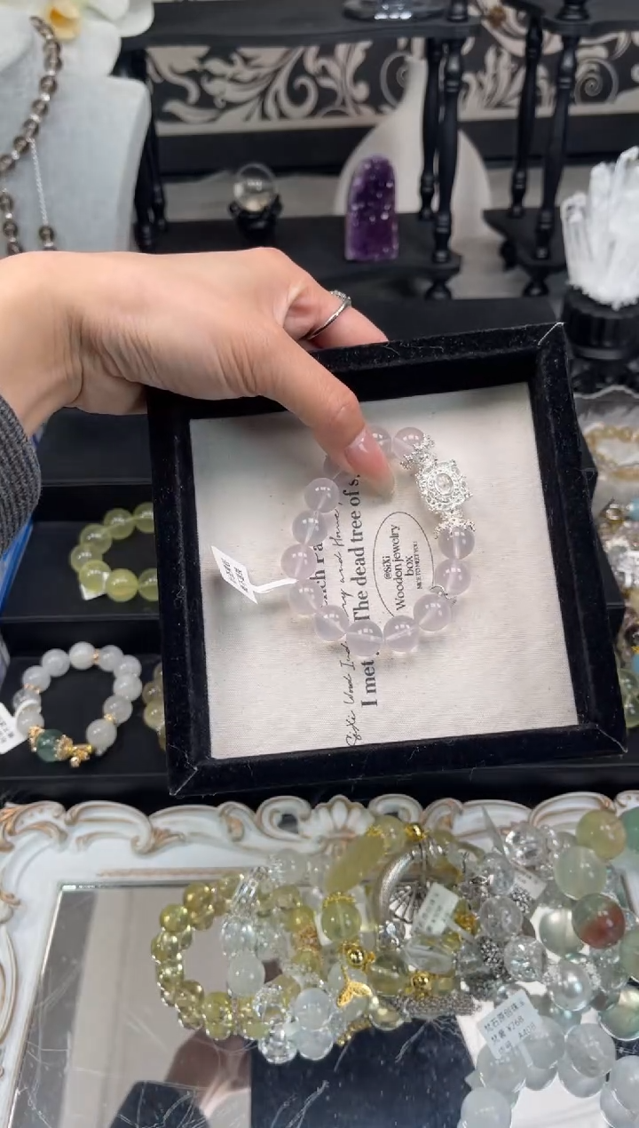 【闪购商品】水晶手链未镶嵌天然水晶 多样性发货