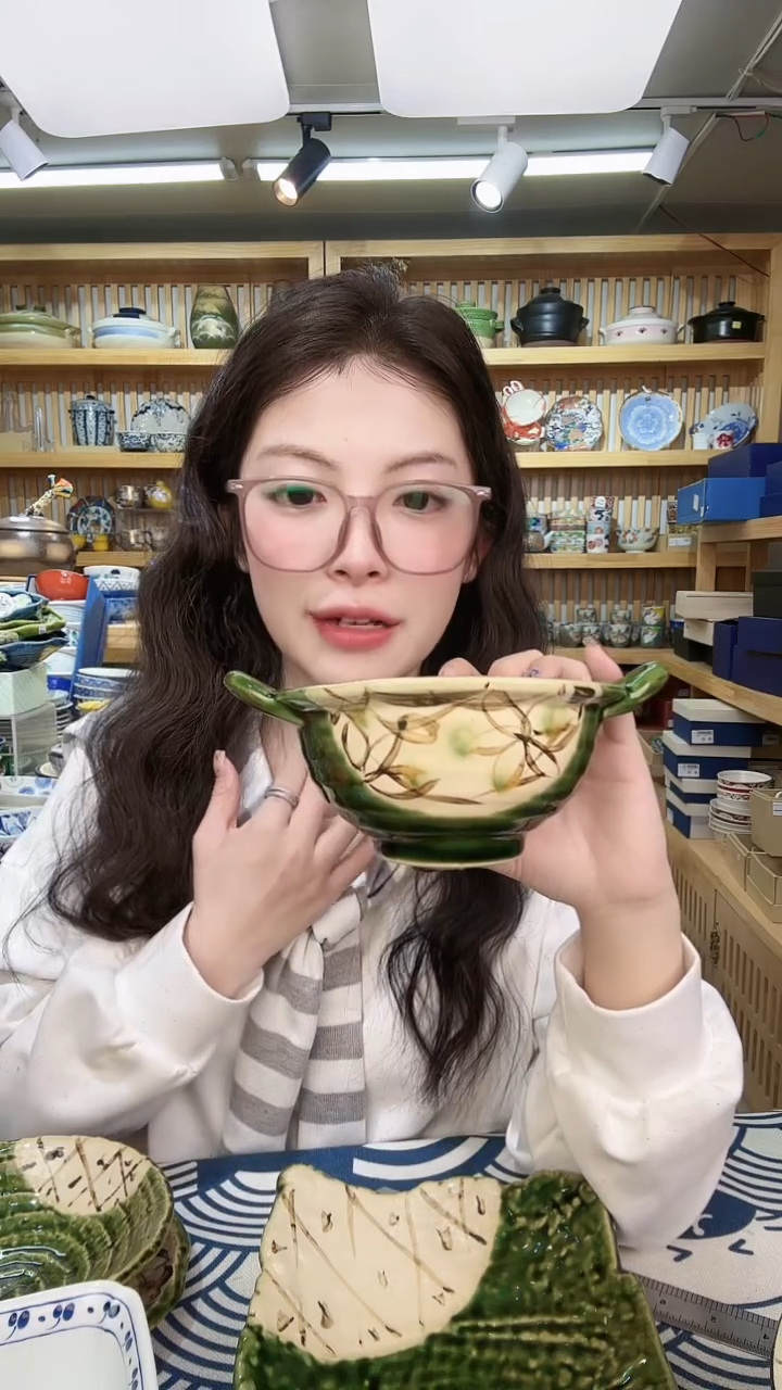 【闪购商品】盘盘织部双耳碗进口-NPO-87