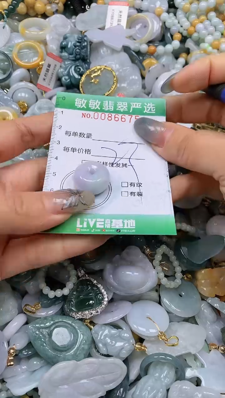 【闪购商品】翡翠颈饰未镶嵌闪购0086675