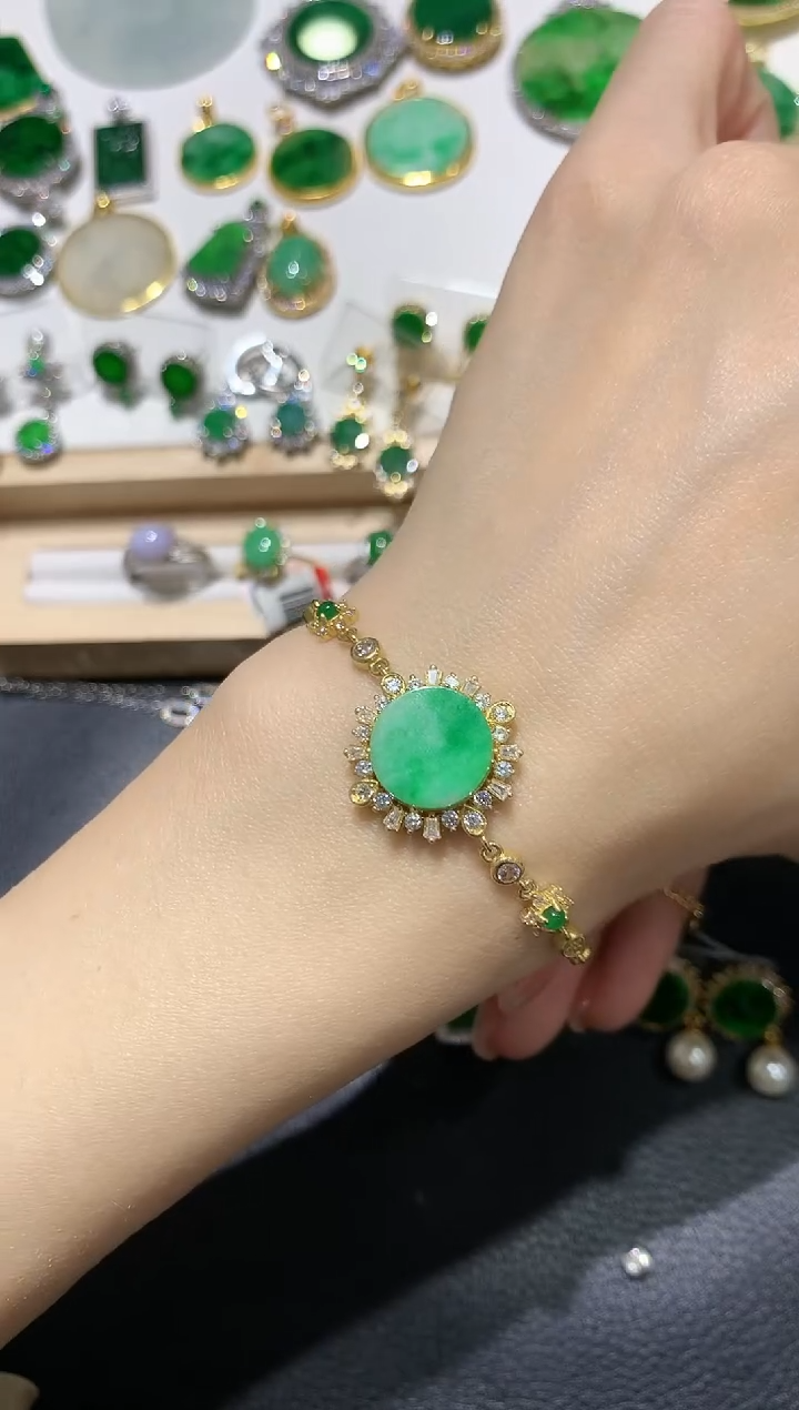 【闪购商品】翡翠颈饰银S925镶嵌7多人多样性随机发货1件